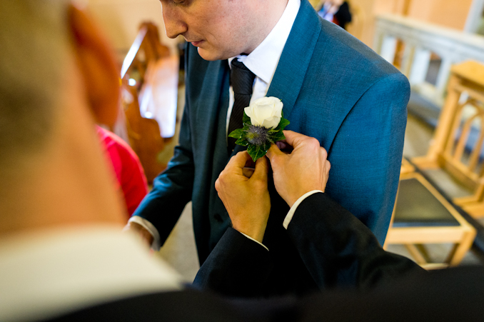 groom button hole
